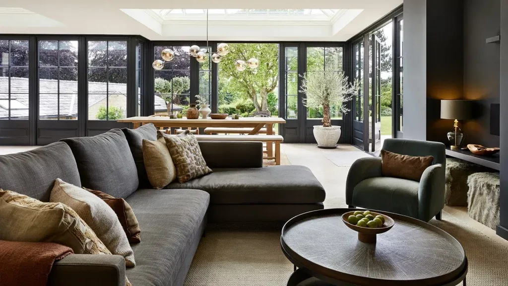 Interior photo from a recent house extension and renovation project carried out by House Extensions Filton